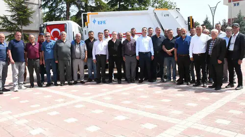 Beylikova temizlik filosuna yeni bir araç ekledi