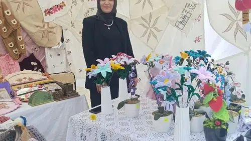 Diyadinli kursiyerlerin bir yıllık emeği sergide buluştu