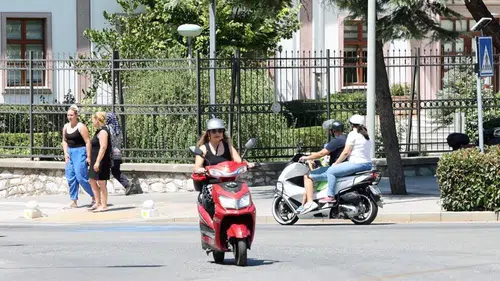 Muğla yollarında motosiklet sayısı otomobilleri geride bıraktı