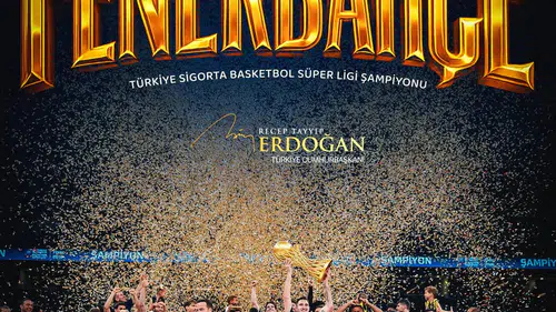 Fenerbahçe Beko’nun şampiyonluk zaferine Erdoğan’dan kutlama geldi