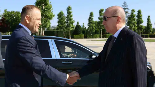 Erdoğan ve Nawrocki NATO zirvesi için Ankara'da buluştu