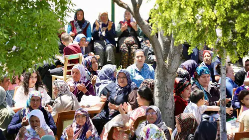 Niğde Güllüce Köyü kuraklığa karşı bir araya geldi