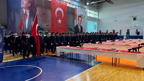 Ereğli’de yeni polisler göreve hazır