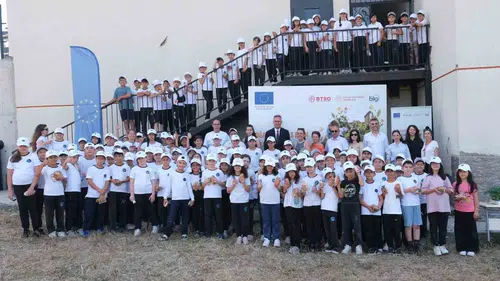 Bursalı çocuklar elleriyle doğayı büyütüyor