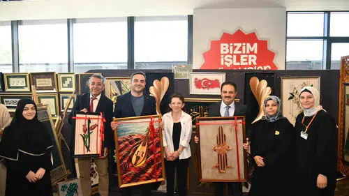 Başiskele’de kadın emeği sanata dönüştü