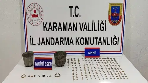 Karaman jandarmasından geniş çaplı defineci ve kaçakçı operasyonu