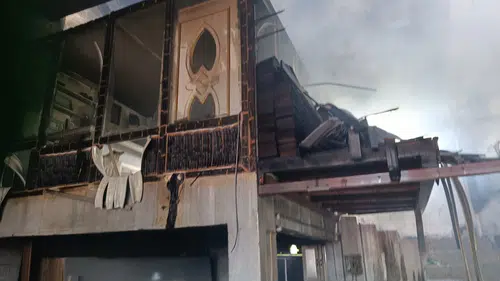Ordu’daki sanayi sitesinde korkutan yangın