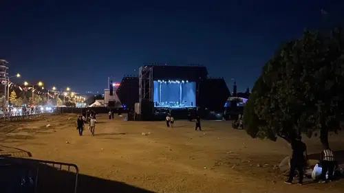Bursa'daki konser alanında bıçaklı kavga çıktı