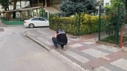 İnegöl sokaklarında silahlı kavga