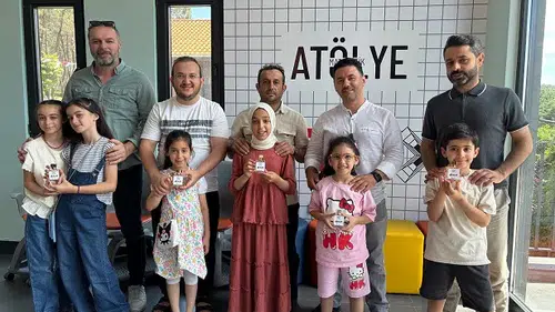 Ümraniye’de babalar ve çocuklar kendi kokularını yarattı