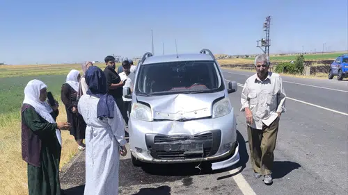 Mardin'de trafik kazası 1,5 yaşındaki bebek yaşam mücadelesi veriyor