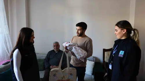 Bodrum’da yeni doğan bebeklerin kapısı çalınıyor