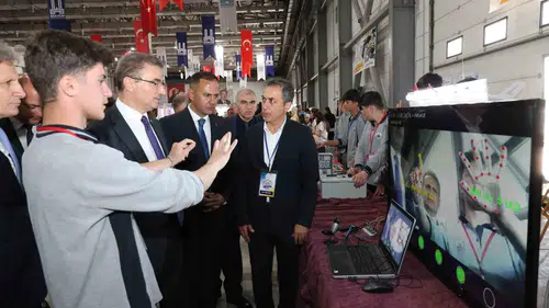 Erzurum’da gençlerin mesleki yetenekleri vitrine çıktı