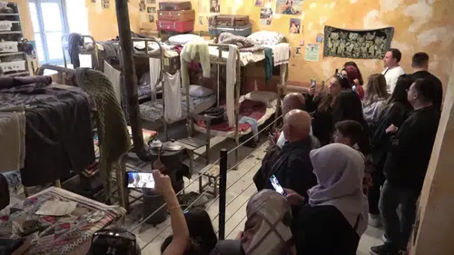 Sinop’un tarihi hapishanesi bayramda turist akınına uğradı