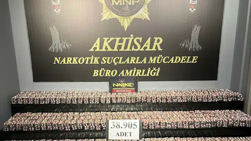 Manisa narkotik operasyonunda zehir tacirlerine büyük darbe