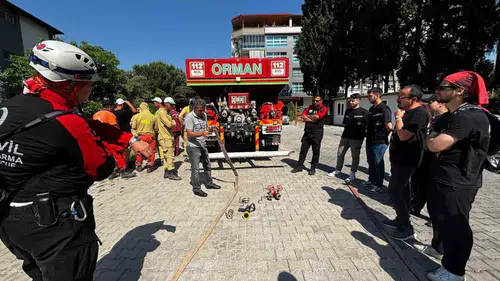Aydın’da gönüllü arama kurtarma ekibi yangınlara hazırlanıyor