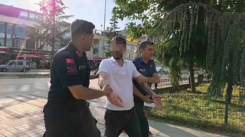 İnegöl sokaklarında kovalamaca Polisten kaçarken yakalandı