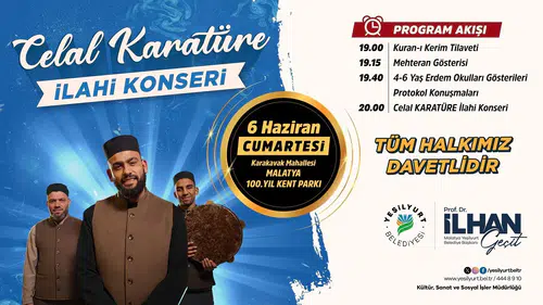 Celal Karatüre Malatya’da gönüllere dokunacak