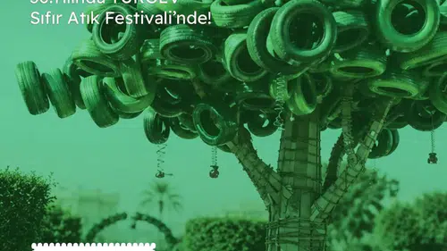 TÜRGEV Sıfır Atık Festivali'nde gençlerle bir araya geliyor