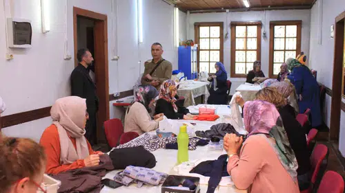 Kastamonulu kadınlar geleneksel el sanatlarıyla ev ekonomisine destek oluyor
