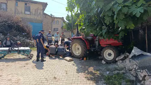 Bilecik'te traktör kazası Bir kişi hayatını kaybetti