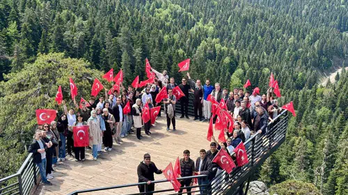 Hanönü gençleri doğa yürüyüşünde buluştu