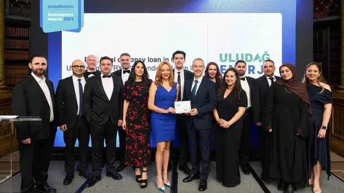 Uludağ Enerji’nin dev finansman hamlesine Londra’dan ödül geldi