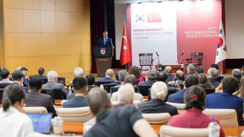 Hakan Fidan Asya diplomasisini Seul’de sürdürüyor