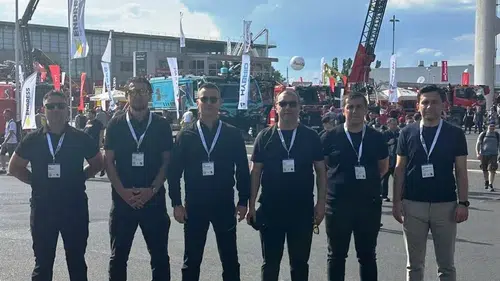Denizli itfaiyesi afet teknolojilerini Almanya'da inceledi