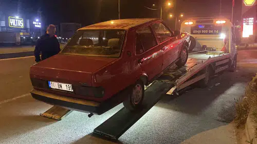 Bolu sokaklarında polisten kaçan sürücüye ağır fatura kesildi