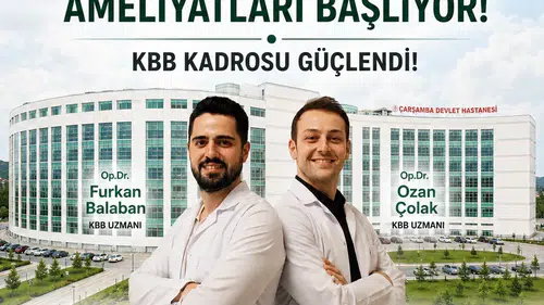 Çarşamba Devlet Hastanesi'nde estetik ameliyat dönemi başlıyor