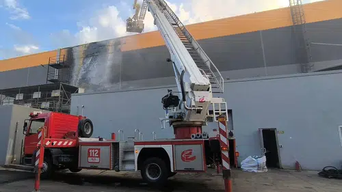 Eskişehir Organize Sanayi Bölgesi’nde fabrika yangını