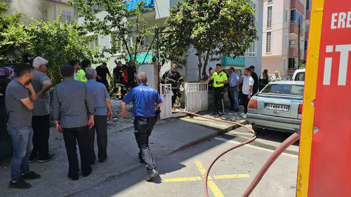 Tokat Erbaa'da ev yangını 80 yaşındaki adam hayatını kaybetti