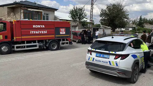 Konya’da kaçış planı duvara tosladı