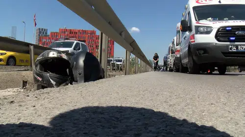 Kartal D-100 karayolunda motosiklet kazası 2 ölü