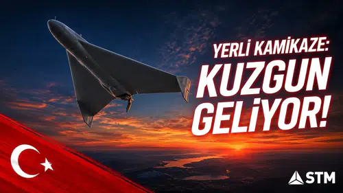 STM bin kilometre menzilli yeni kamikaze İHA sistemi KUZGUN'u tanıttı