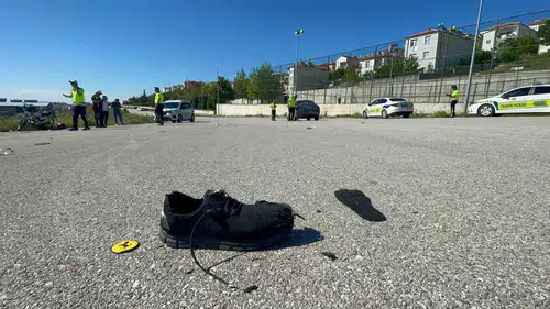 Karaman'da motosiklet kazası bir can aldı
