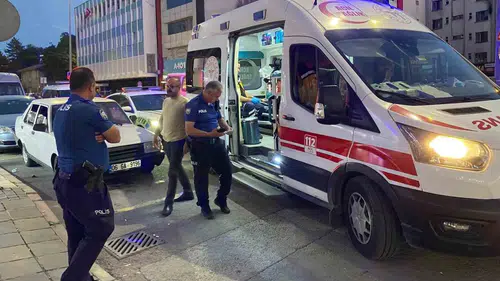 Kayseri'de sokak ortasında bıçaklı kavga
