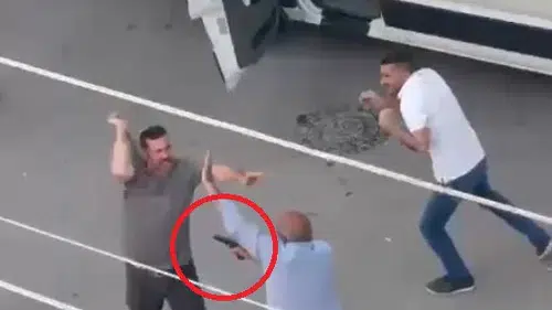 Pursaklar'da park yeri kavgası tutuklamayla bitti