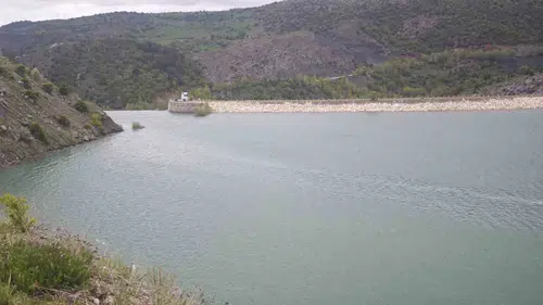 Sivas'ta sular altında kalan köy yeniden gömüldü