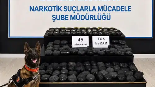 Yüksekova polisi aranan suçluyu 45 kilo uyuşturucuyla yakaladı