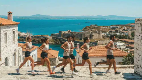Bozcaada maratonla hareketleniyor