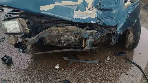 Eskişehir yolunda kavşak kazası 4 kişi hastanelik oldu