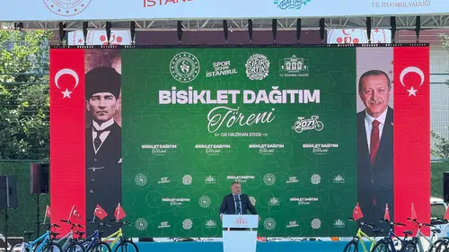 Bahçelievler'de binlerce çocuğun bisiklet hayali gerçek oldu