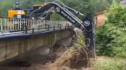 Kastamonu Doğanyurt’ta sel tehlikesi kapıda