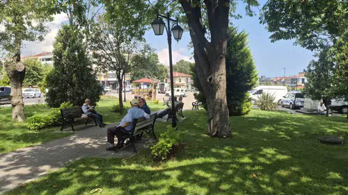 Tekirdağ kavurucu sıcaklarla mücadele ediyor
