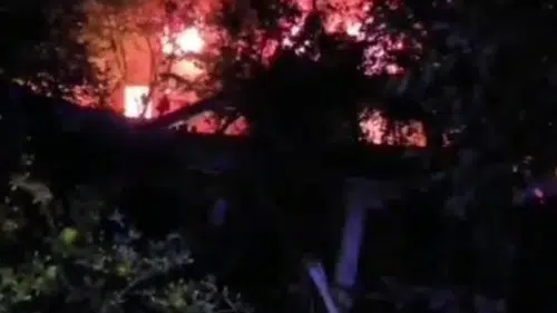 Osmaniye Göğöküz Yaylası'nda yürekleri ağza getiren ev yangını