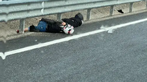 Zonguldak yolunda motosiklet kazası Baba hayatını kaybetti