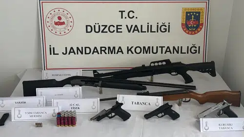 Düzce jandarması son bir haftada suçlulara nefes aldırmadı