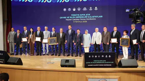Kayseri Büyükşehir'in çevre projeleri ödül getirdi